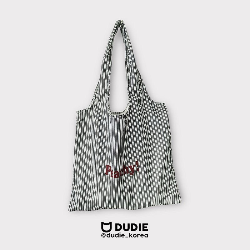Dudie - Korean Children Fashion - #fashionkids - Peach Eco Bag - 7