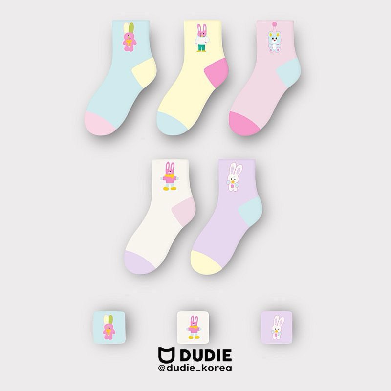 Dudie - Korean Children Fashion - #kidsshorts - Pinkuto Set (set of 5) - 2