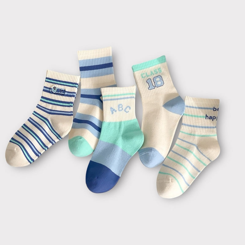 Dudie - Korean Children Fashion - #kidsstore - Class Set (set of 5) - 8