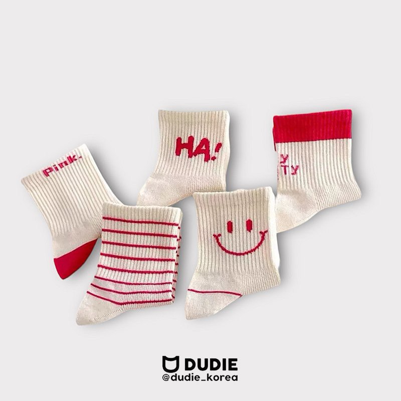 Dudie - Korean Children Fashion - #kidsstore - HA (set of 5) - 2