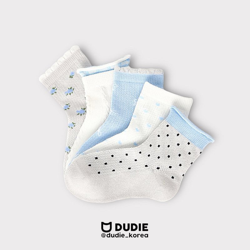 Dudie - Korean Children Fashion - #kidzfashiontrend - Plus Tee Set (set of 5) - 3