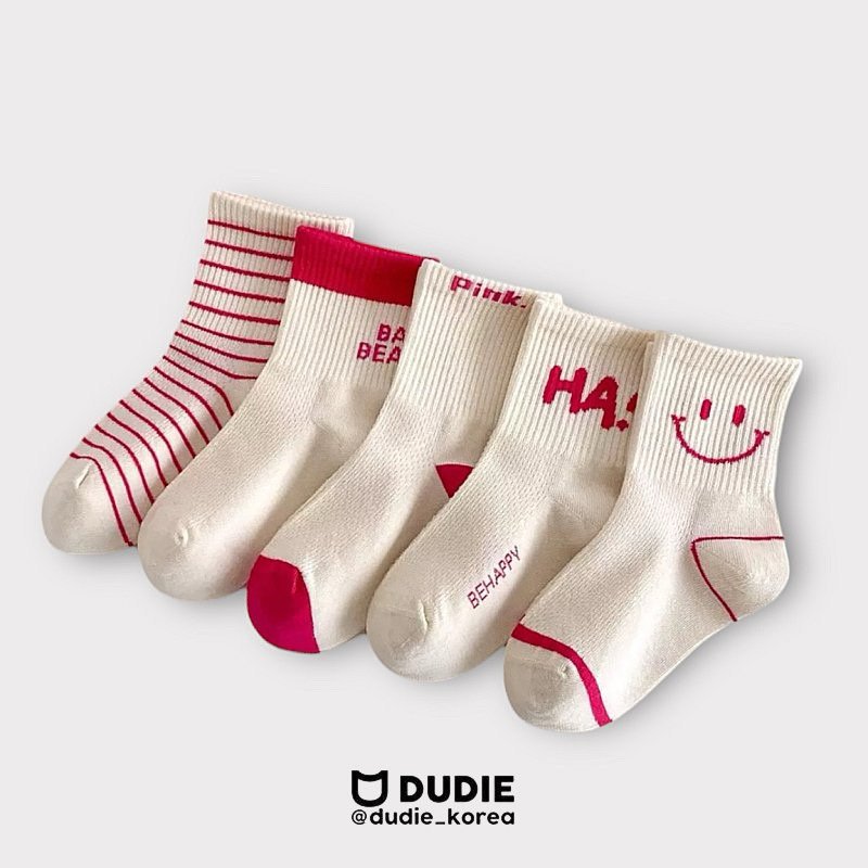 Dudie - Korean Children Fashion - #kidzfashiontrend - HA (set of 5) - 3