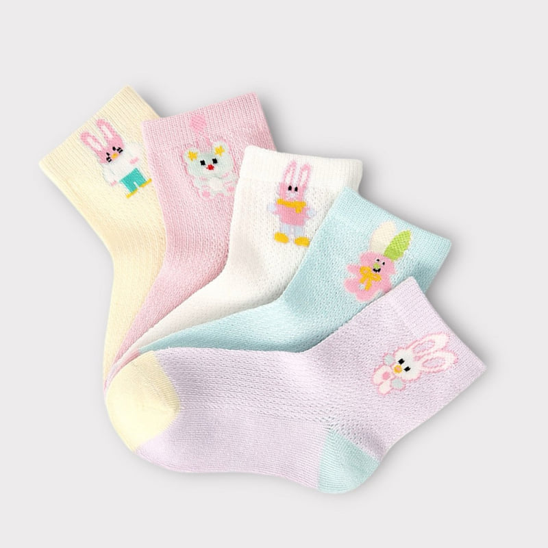 Dudie - Korean Children Fashion - #littlefashionista - Pinkuto Set (set of 5) - 6