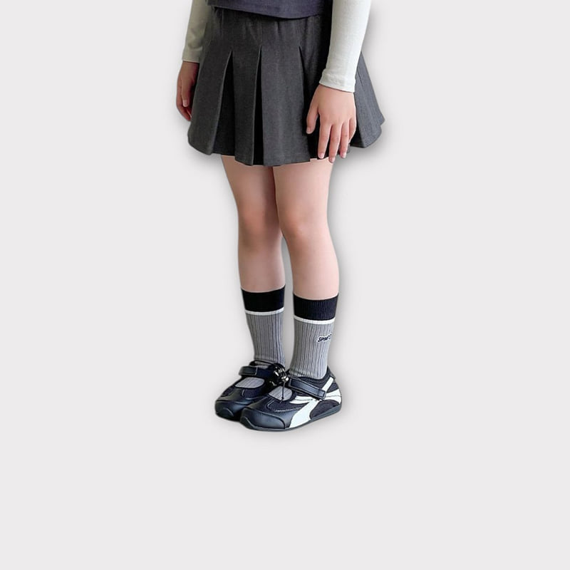 Dudie - Korean Children Fashion - #littlefashionista - Smile Sports Set (set of 4) - 9