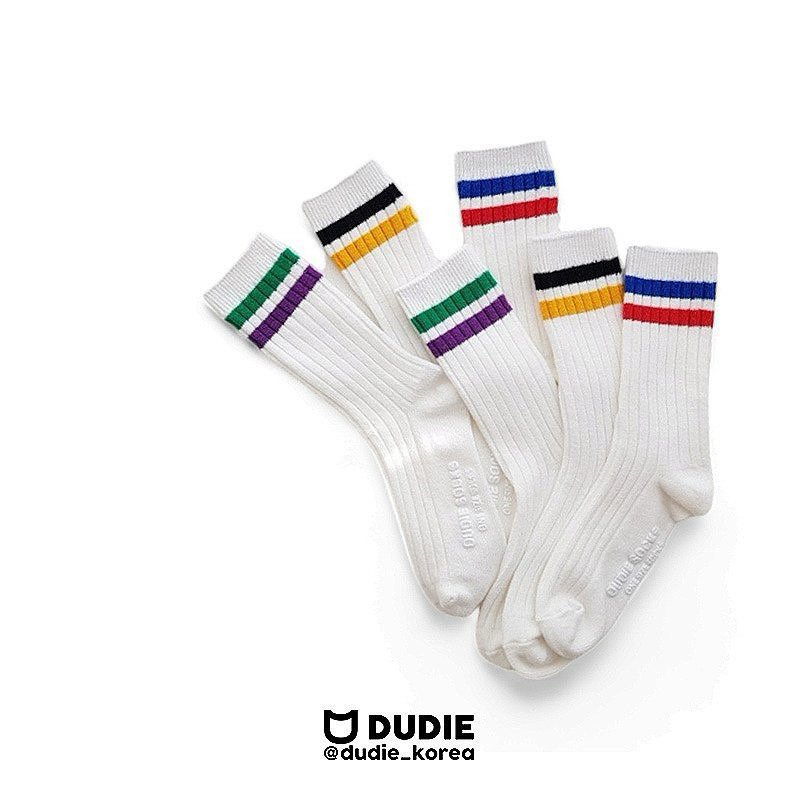 Dudie - Korean Children Fashion - #magicofchildhood - Two-line Set (set of 3) - 2