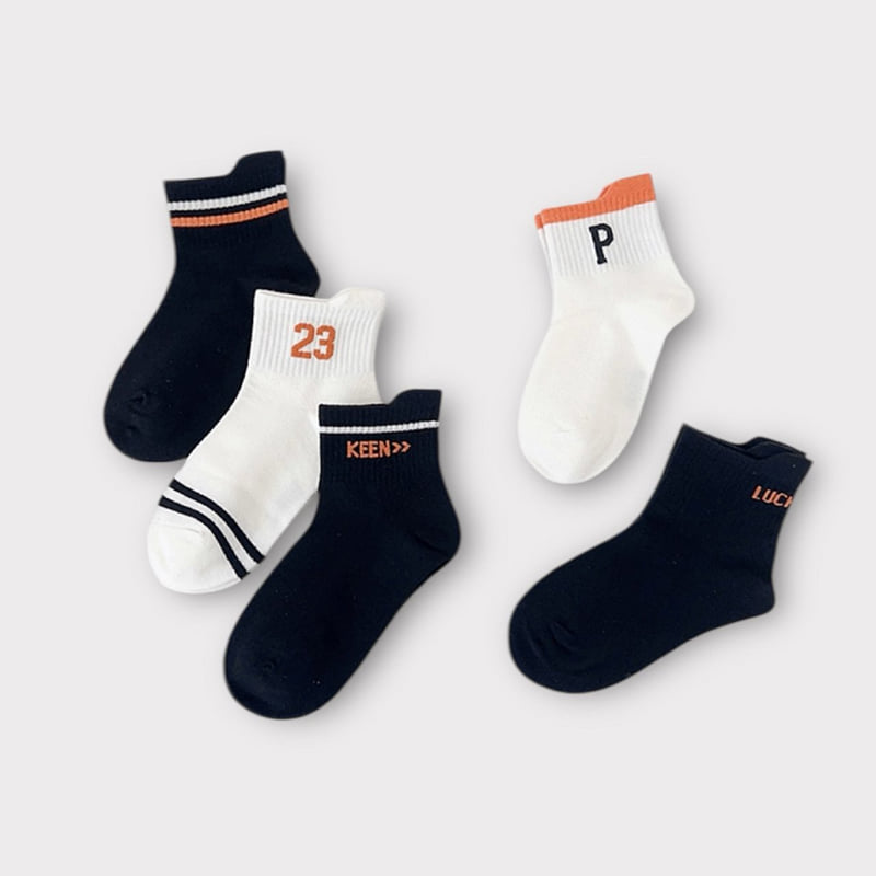 Dudie - Korean Children Fashion - #magicofchildhood - 23Kin (set of 5) - 7
