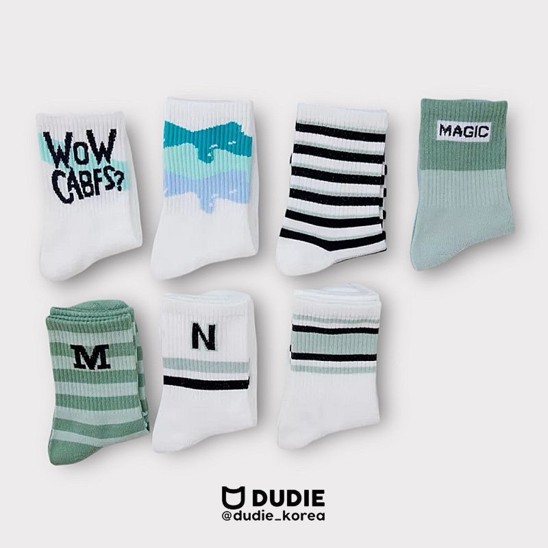 Dudie - Korean Children Fashion - #minifashionista - Week Set (set of 7)