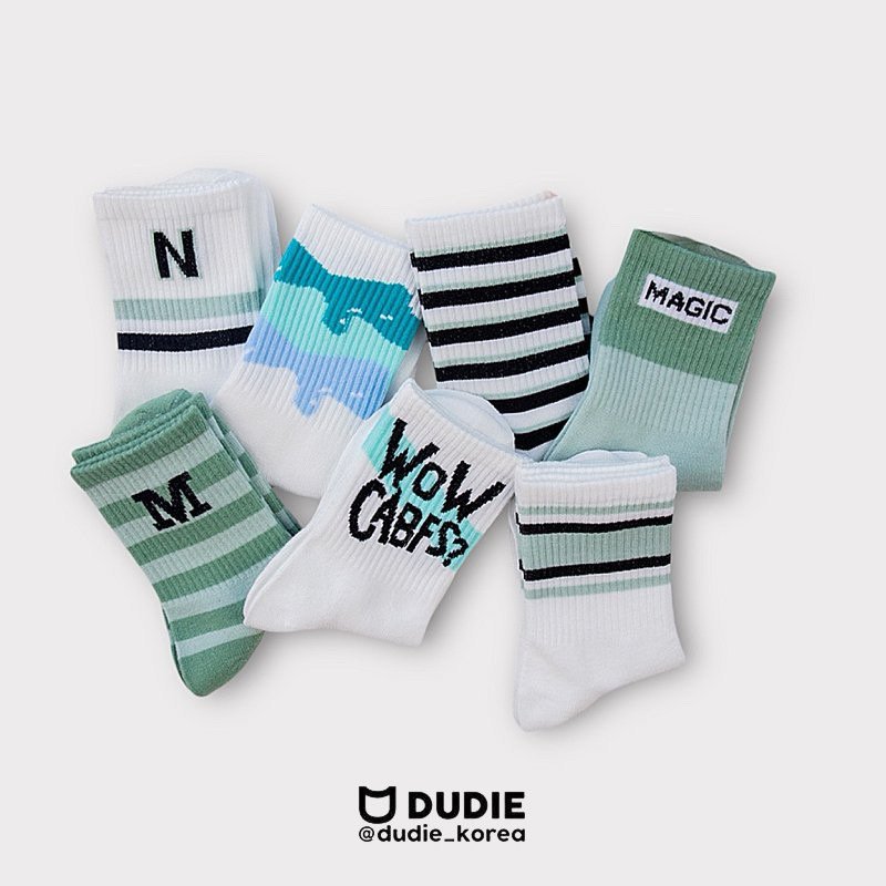 Dudie - Korean Children Fashion - #prettylittlegirls - Week Set (set of 7) - 2