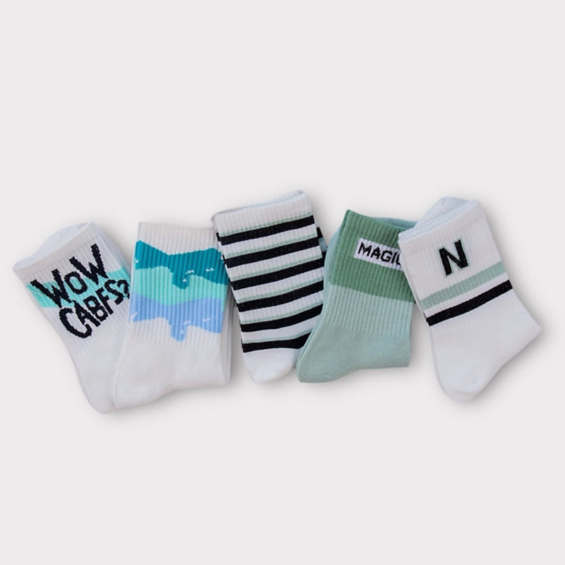 Dudie - Korean Children Fashion - #stylishchildhood - Week Set (set of 7) - 5