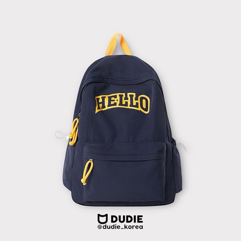 Dudie - Korean Children Fashion - #stylishchildhood - Hello Backpack - 3