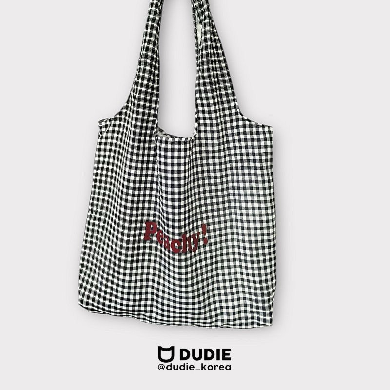 Dudie - Korean Children Fashion - #stylishchildhood - Peach Eco Bag - 2