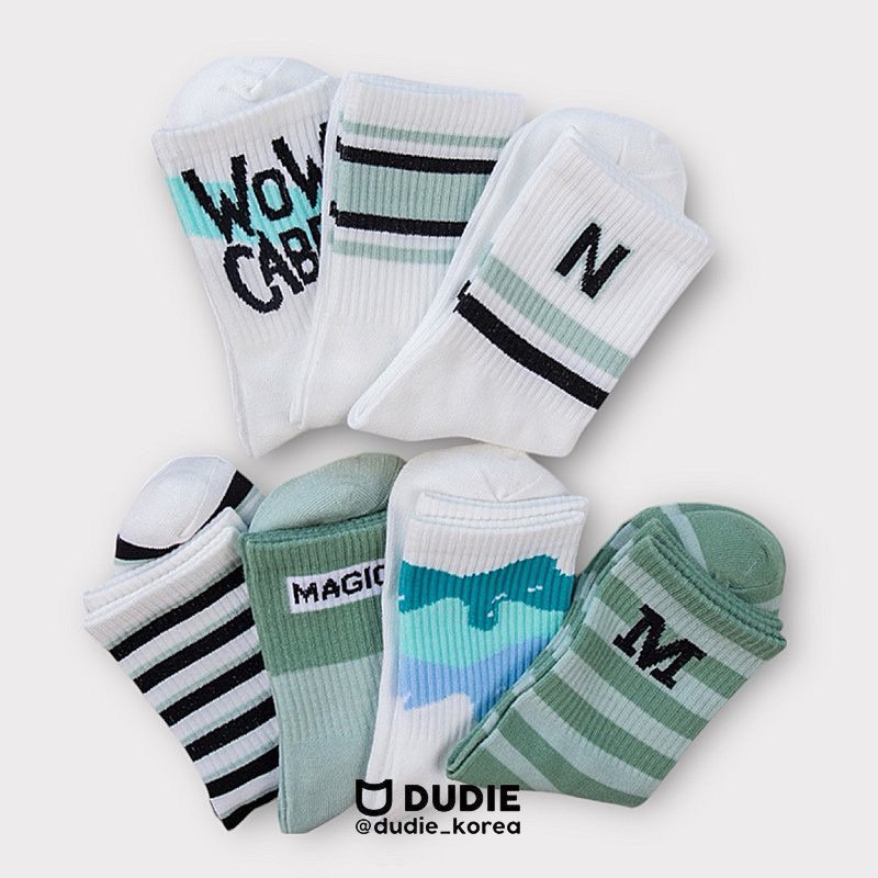 Dudie - Korean Children Fashion - #todddlerfashion - Week Set (set of 7) - 3