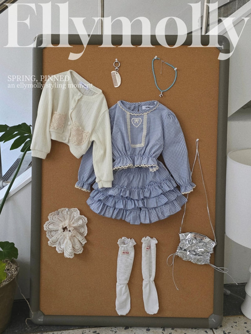 Ellymolly - Korean Children Fashion - #Kfashion4kids - Lulu Check Tiered Pants - 10