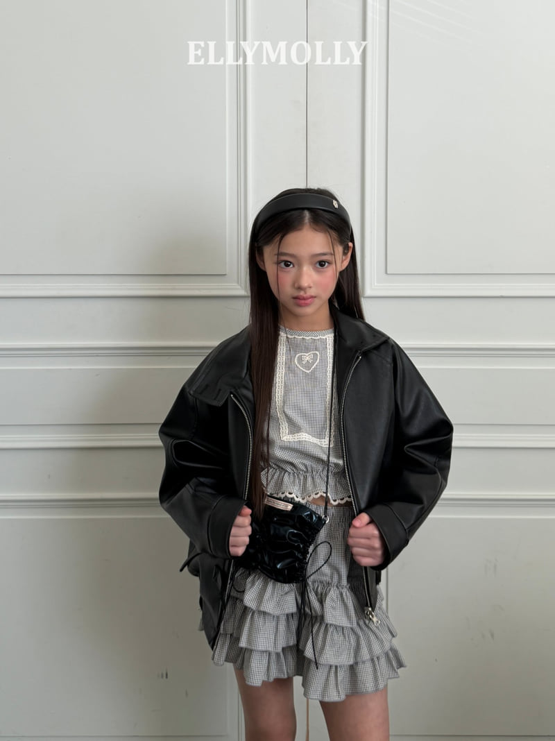 Ellymolly - Korean Children Fashion - #Kfashion4kids - Lulu Check Blouse - 9