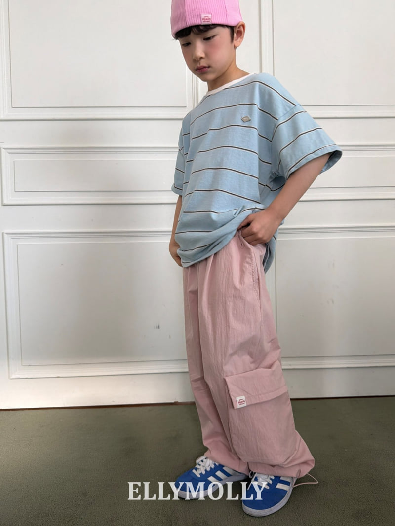 Ellymolly - Korean Children Fashion - #Kfashion4kids - Washer Rolling Cargo Pants - 8