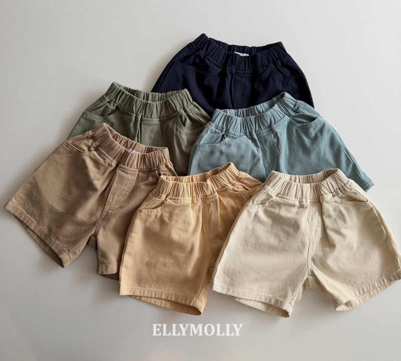 Ellymolly - Korean Children Fashion - #Kfashion4kids - Day Fit Shorts