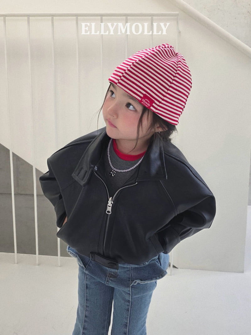 Ellymolly - Korean Children Fashion - #Kfashion4kids - Archive Tab Blouson (Kids) - 10
