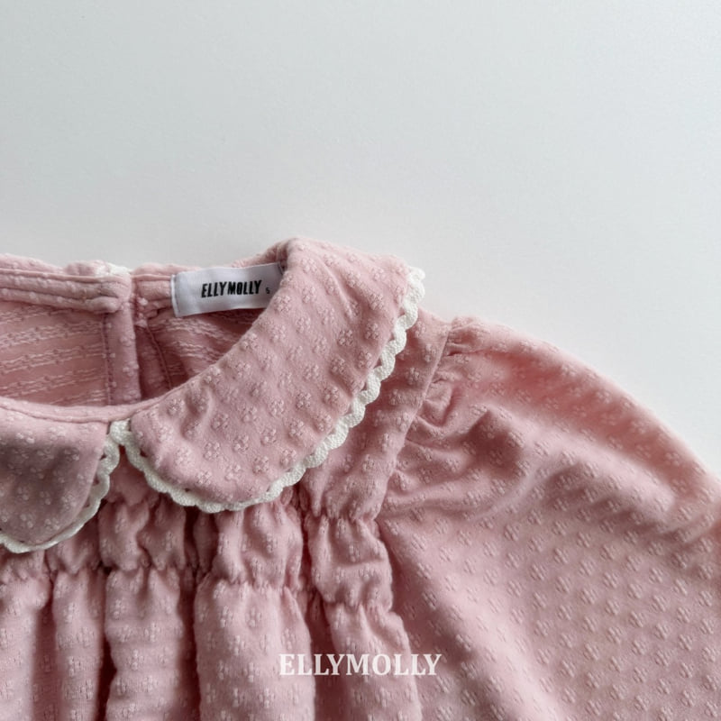 Ellymolly - Korean Children Fashion - #Kfashion4kids - Laura Rounded Collar Blouse - 6