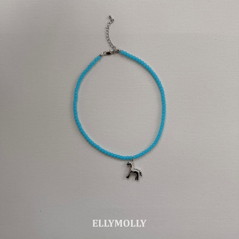 Ellymolly - Korean Children Fashion - #Kfashion4kids - Horse Bead Necklace - 8