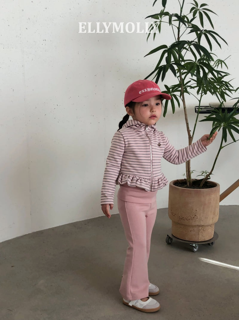 Ellymolly - Korean Children Fashion - #childofig - Marshmallow Bootcut Pants - 8