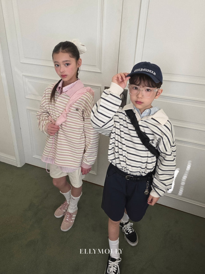 Ellymolly - Korean Children Fashion - #childofig - Jelly Collar Tee - 11