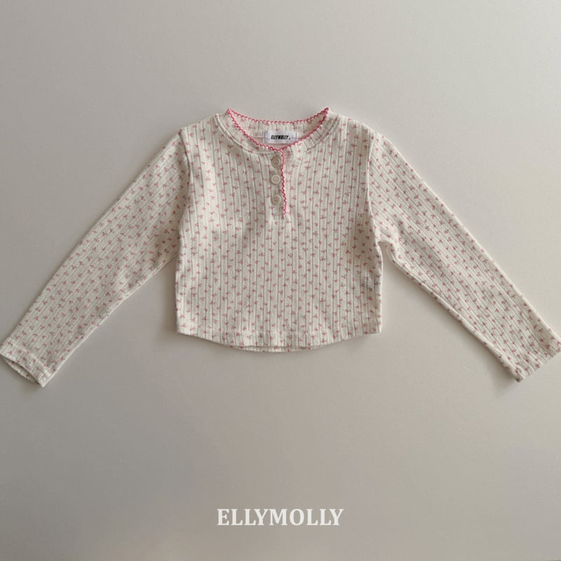 Ellymolly - Korean Children Fashion - #childofig - Pin Eyelet Top - 6