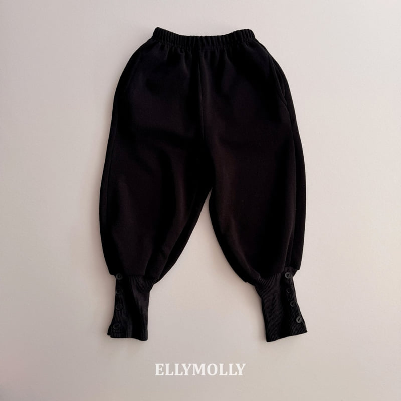 Ellymolly - Korean Children Fashion - #childofig - Button Rib Pants - 3