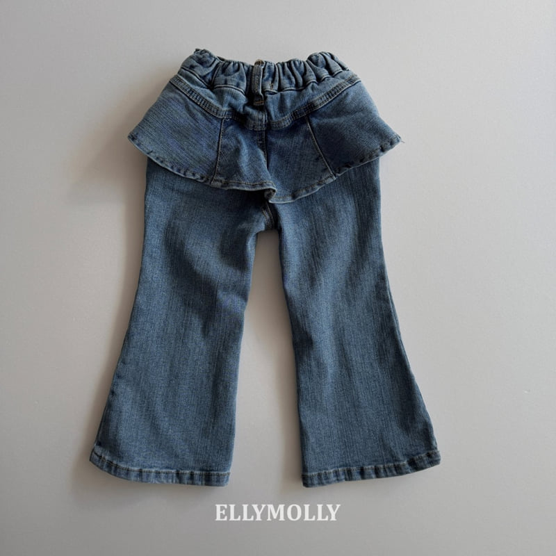 Ellymolly - Korean Children Fashion - #childofig - Lara Bootcut Denim Pants - 3