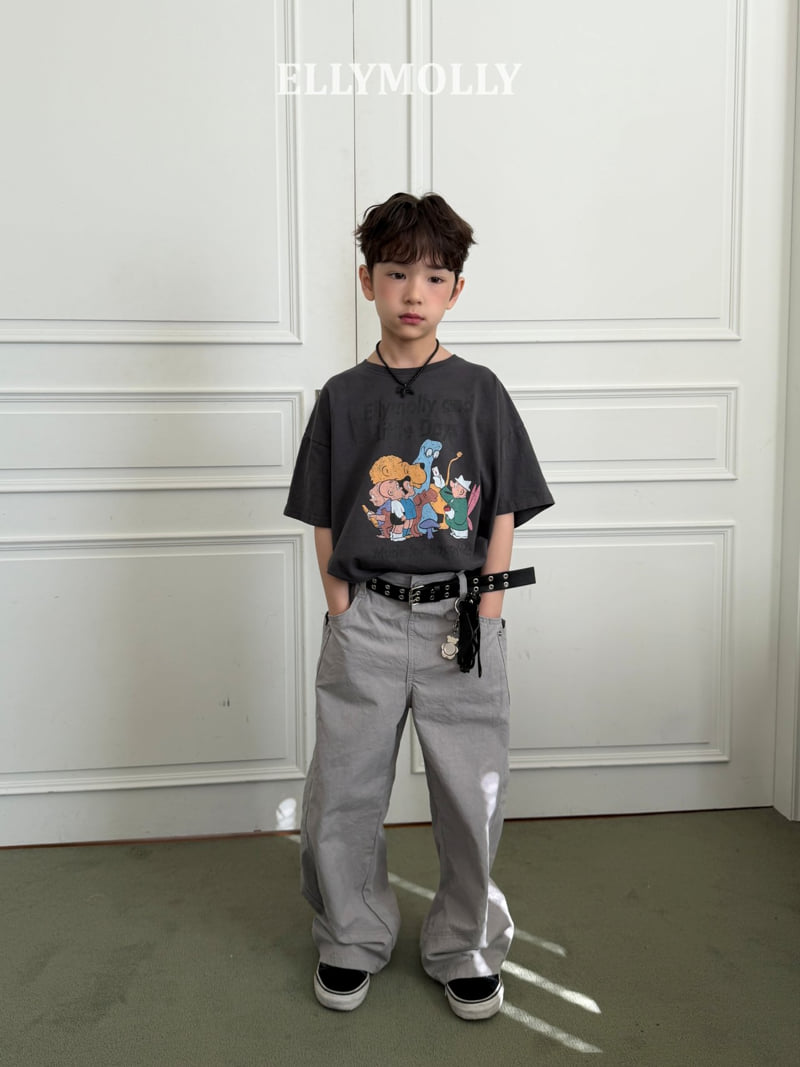 Ellymolly - Korean Children Fashion - #childofig - Pigment Curve Pants - 8