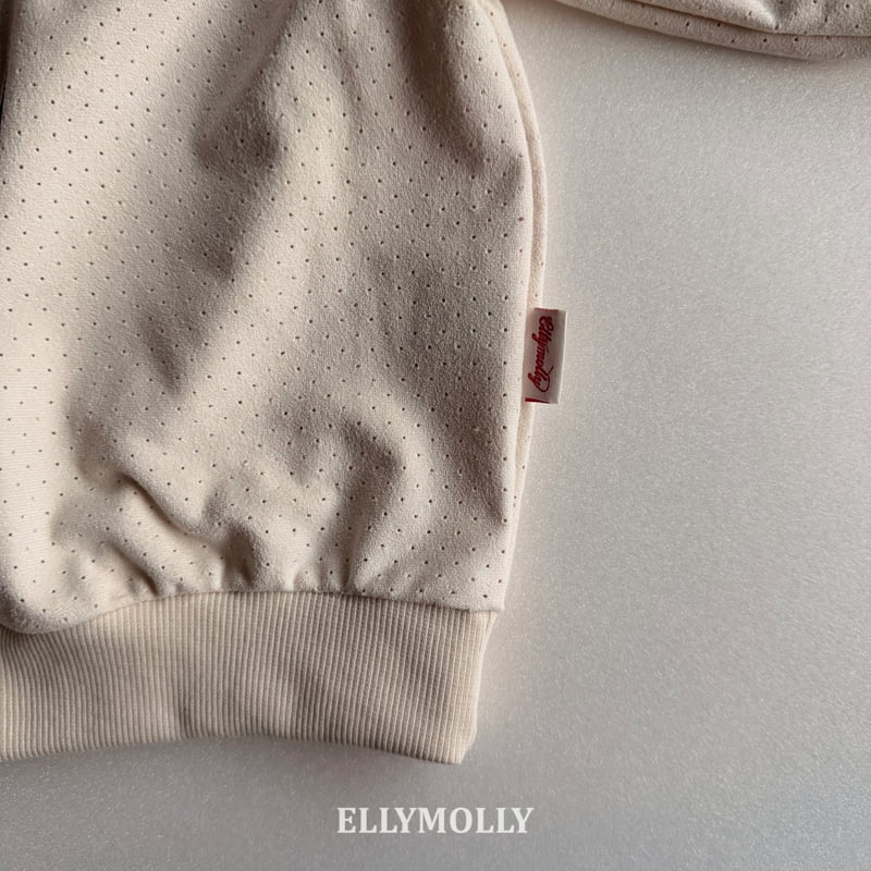 Ellymolly - Korean Children Fashion - #childofig - Suede Punching Sweatshirt - 6