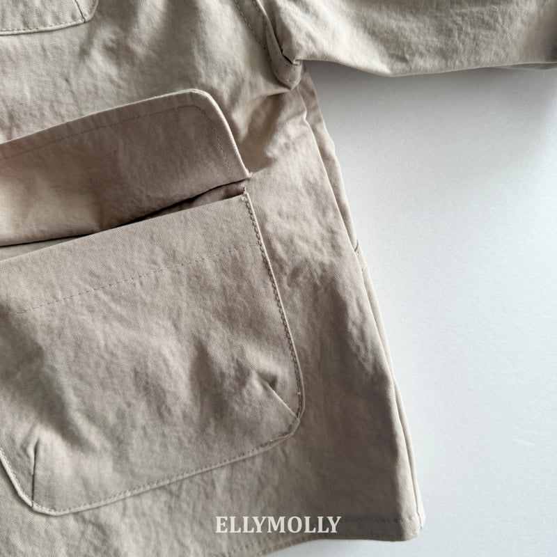 Ellymolly - Korean Children Fashion - #childofig - Sand Walk Symbol Jacket - 10