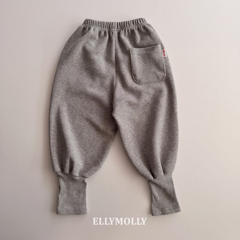 Ellymolly - Korean Children Fashion - #childrensboutique - Button Rib Pants - 5