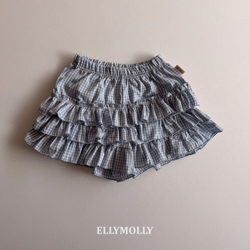 Ellymolly - Korean Children Fashion - #childrensboutique - Lulu Check Tiered Pants - 3