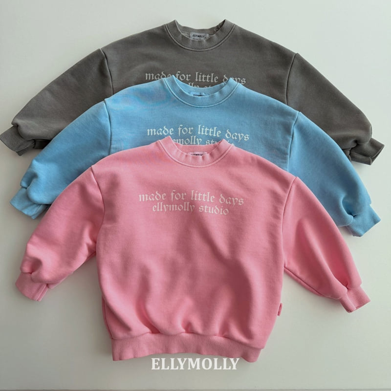 Ellymolly - Korean Children Fashion - #childrensboutique - Hearts Dye Sweatshirt