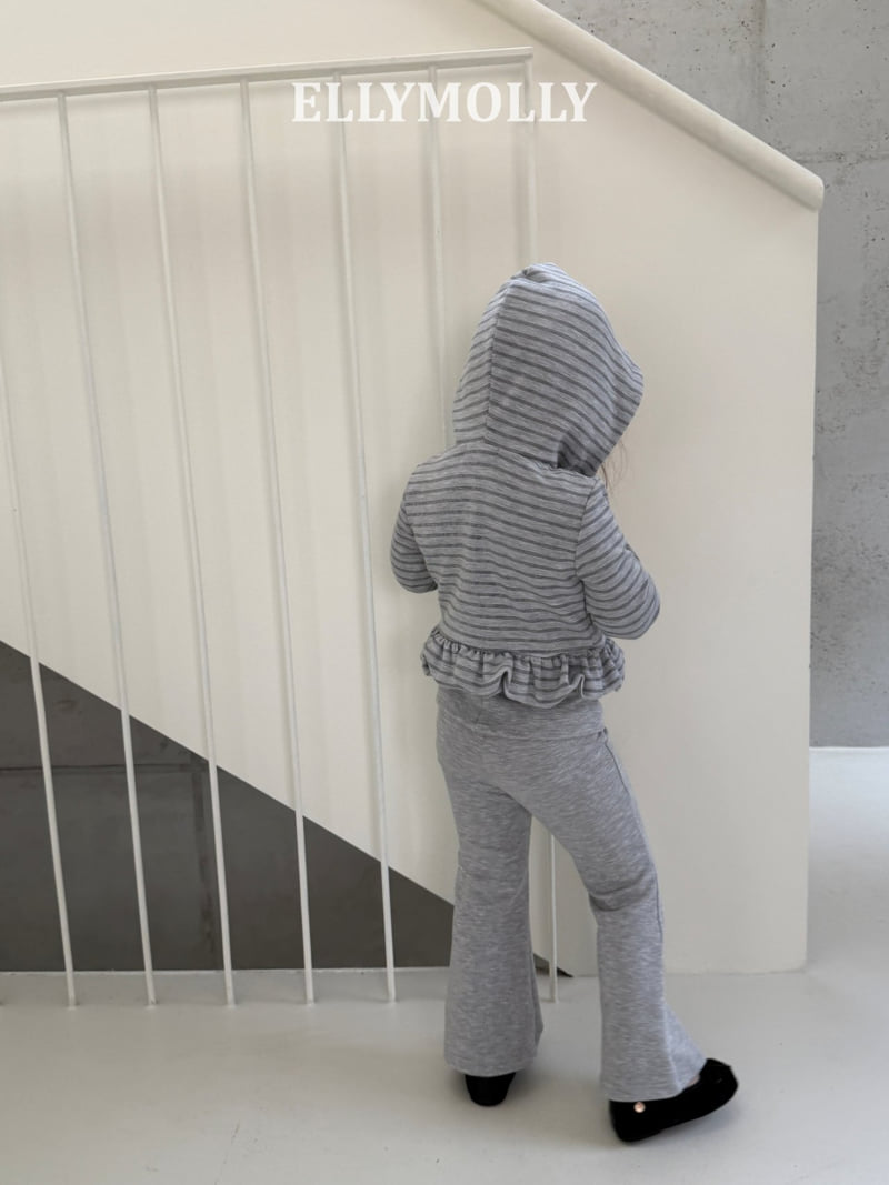 Ellymolly - Korean Children Fashion - #designkidswear - Marshmallow Bootcut Pants - 10