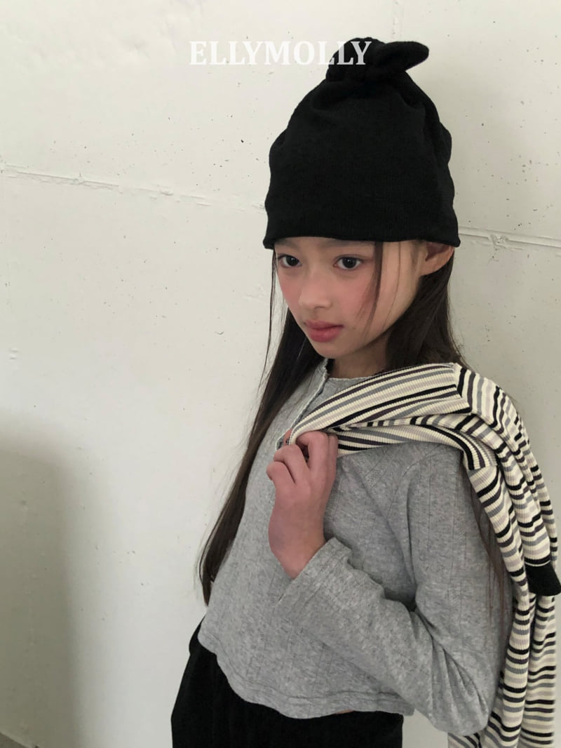 Ellymolly - Korean Children Fashion - #designkidswear - Pin Eyelet Top - 8