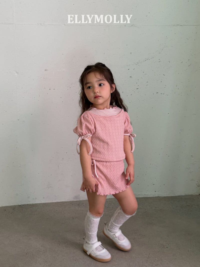 Ellymolly - Korean Children Fashion - #designkidswear - Coco Puff Top - 9