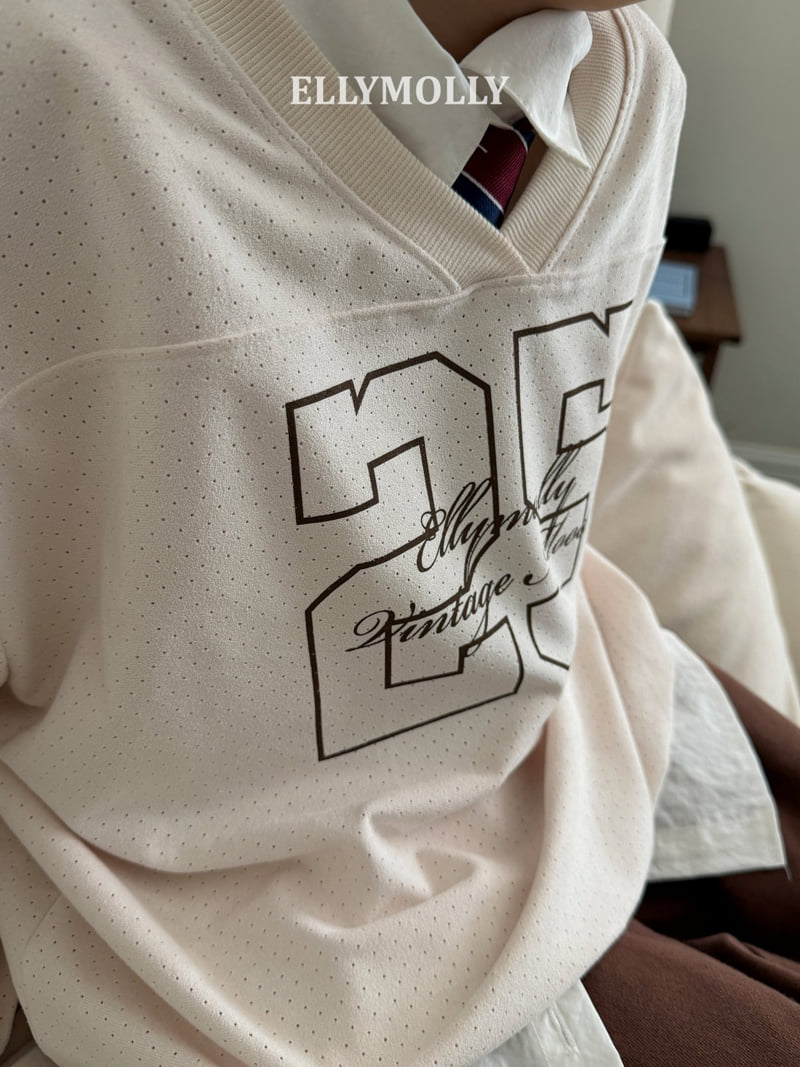 Ellymolly - Korean Children Fashion - #designkidswear - Suede Punching Sweatshirt - 8