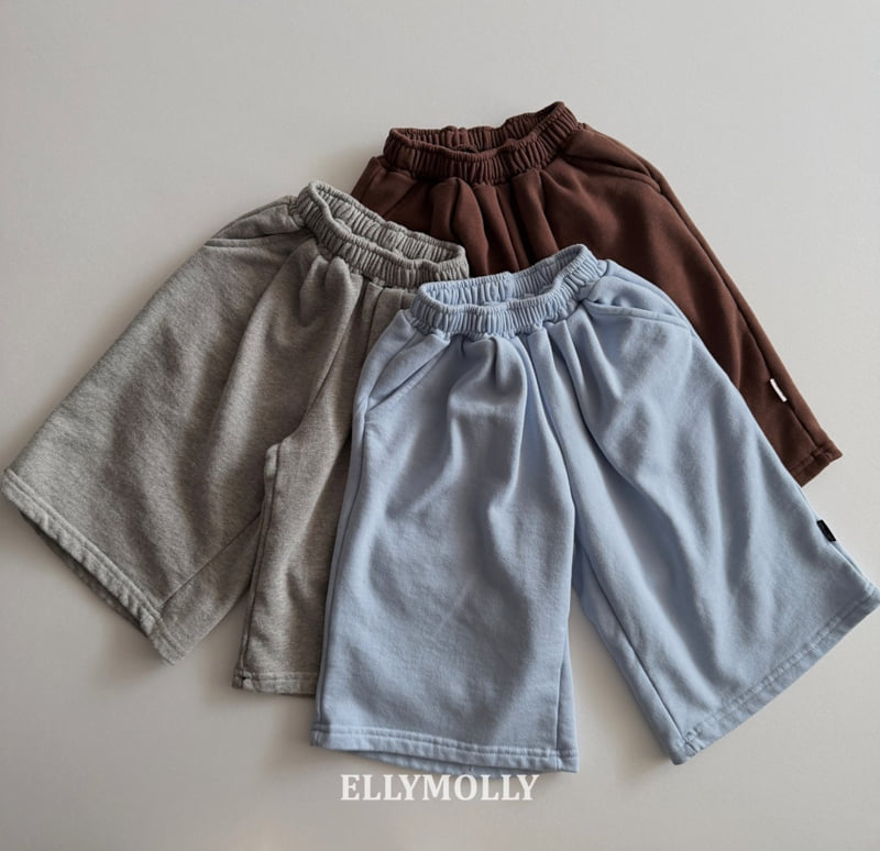 Ellymolly - Korean Children Fashion - #designkidswear - French Sweat Pants - 3