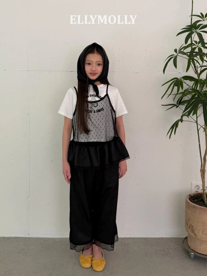 Ellymolly - Korean Children Fashion - #discoveringself - Swing Lace Pants - 8