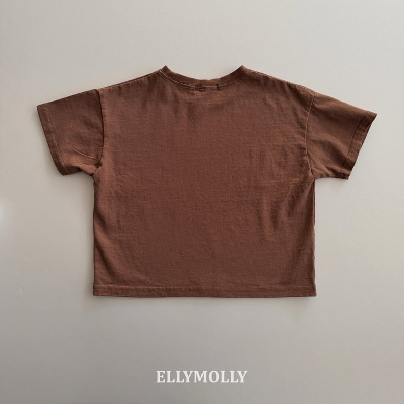 Ellymolly - Korean Children Fashion - #designkidswear - Happy Crew Boxy Tee - 4