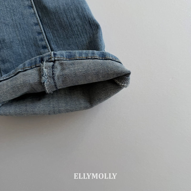 Ellymolly - Korean Children Fashion - #discoveringself - Lara Bootcut Denim Pants - 6