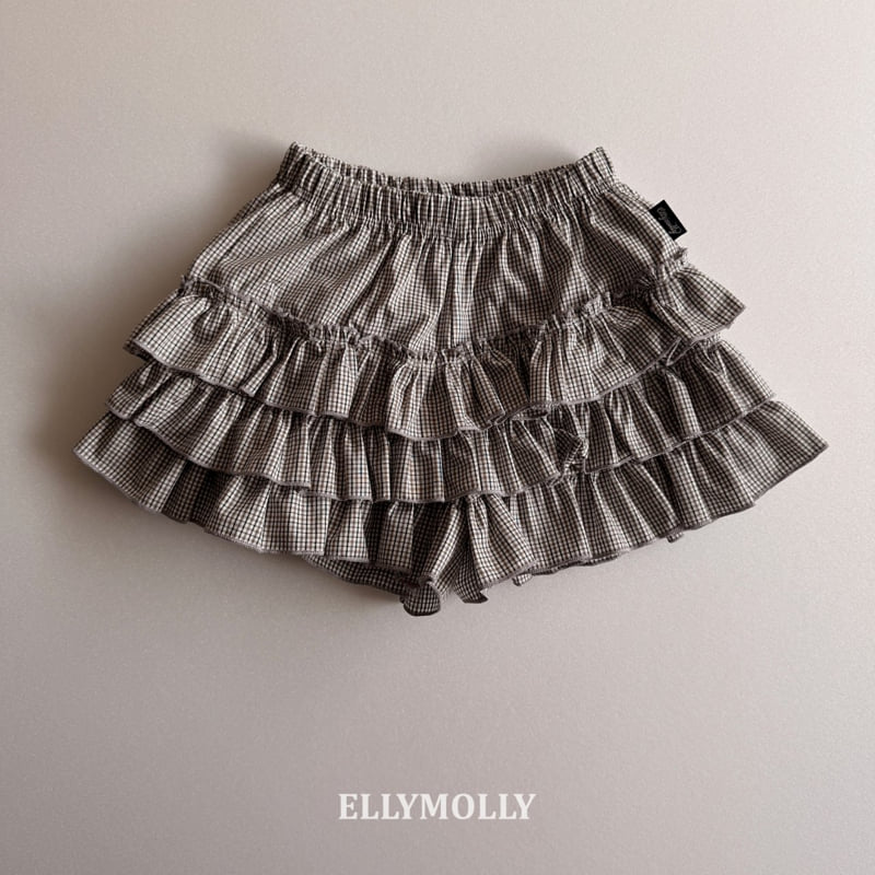 Ellymolly - Korean Children Fashion - #discoveringself - Lulu Check Tiered Pants - 5