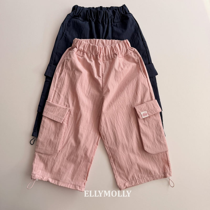Ellymolly - Korean Children Fashion - #discoveringself - Washer Rolling Cargo Pants - 3