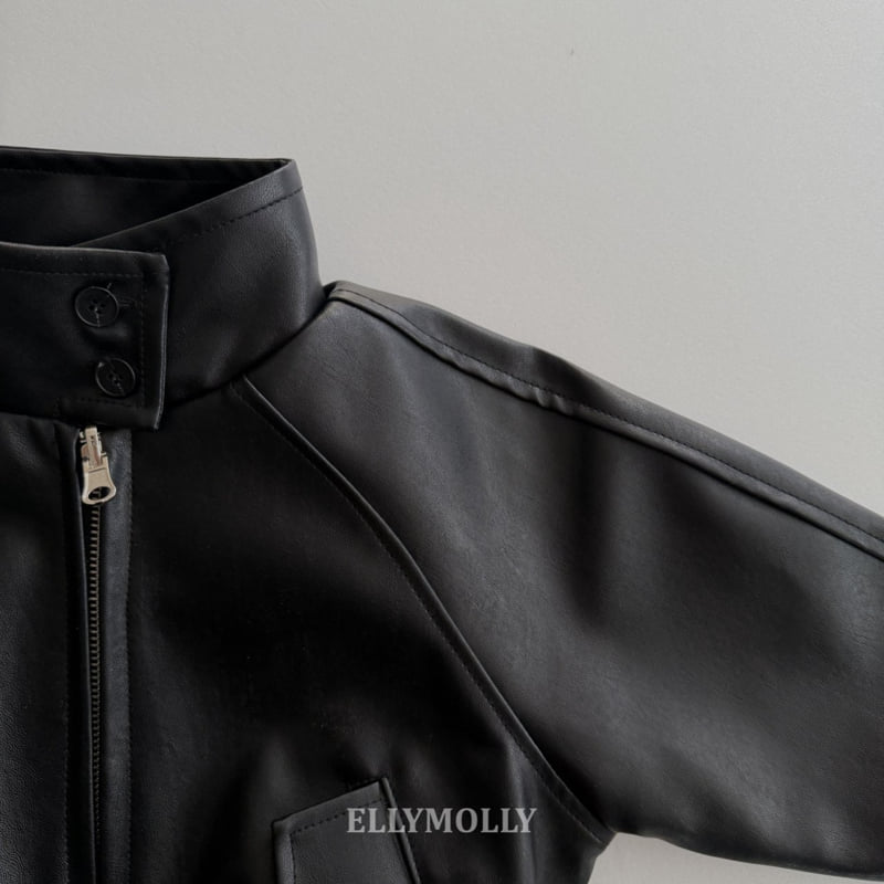 Ellymolly - Korean Children Fashion - #discoveringself - Archive Tab Blouson (Kids) - 5
