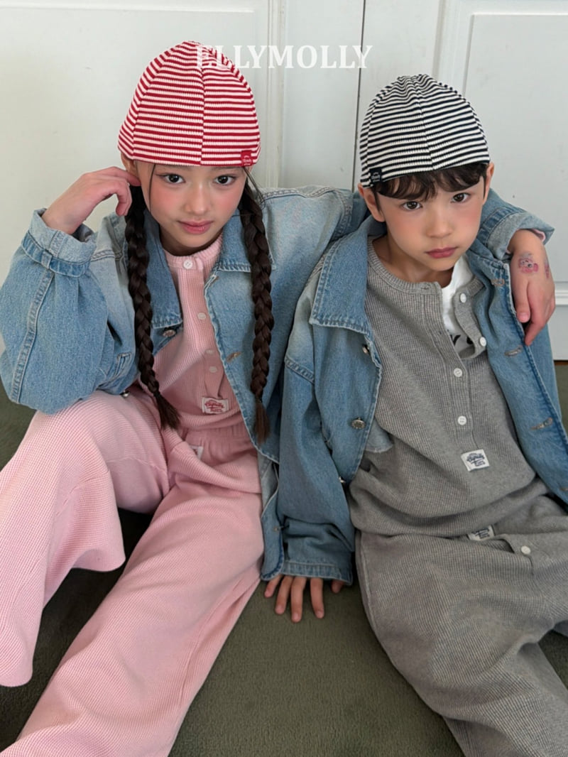 Ellymolly - Korean Children Fashion - #discoveringself - Maple Henley Neck Tee - 9