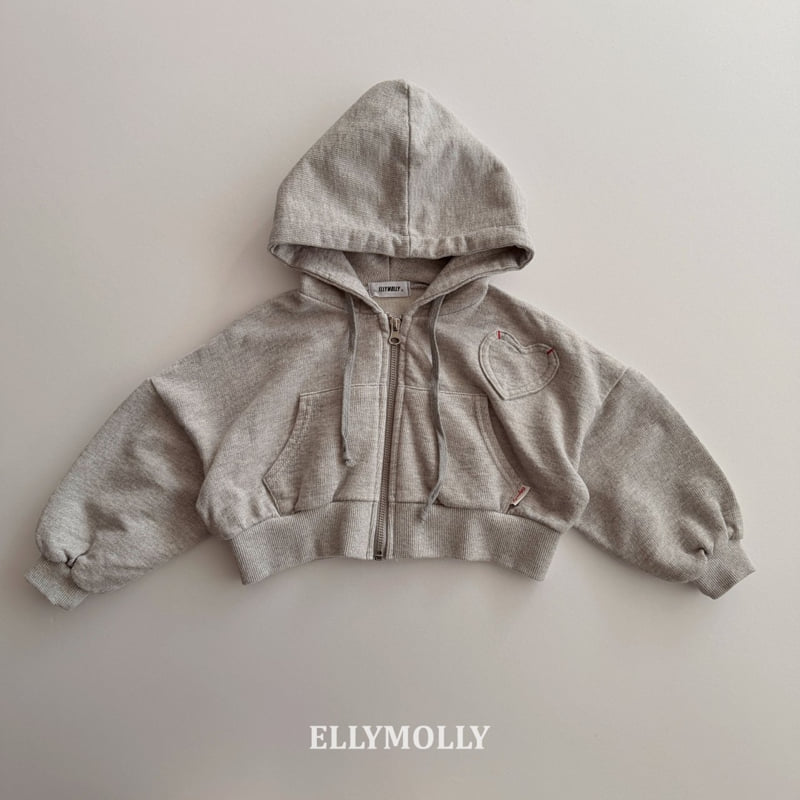 Ellymolly - Korean Children Fashion - #discoveringself - Heart Glow Hoodie Jumper - 5
