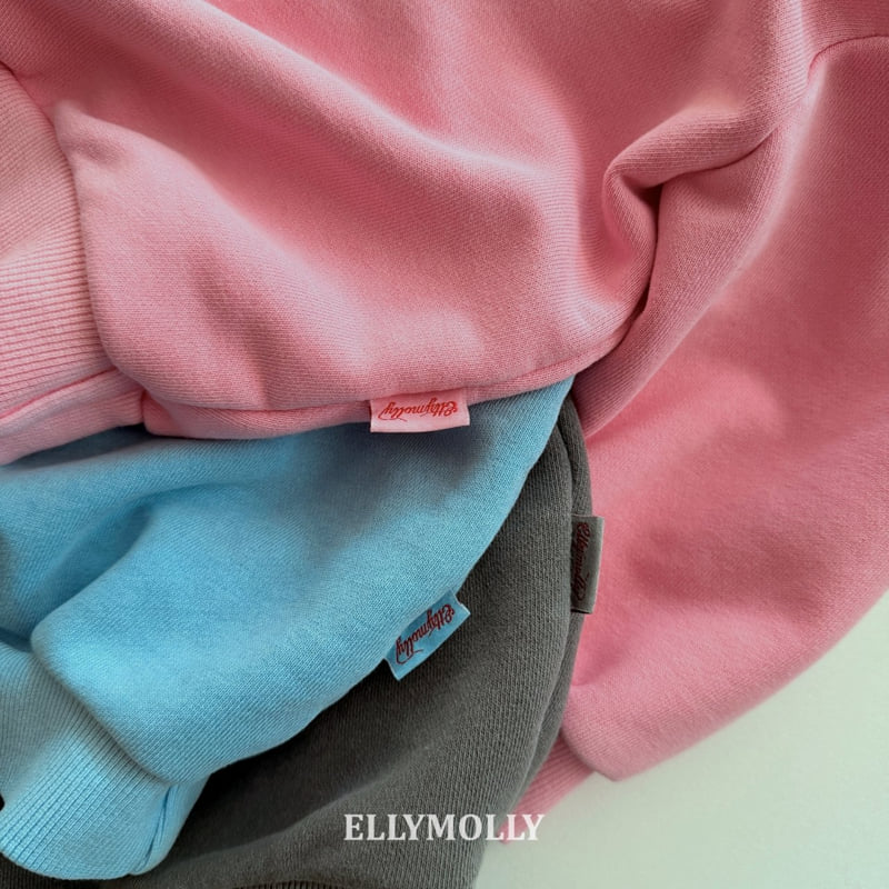Ellymolly - Korean Children Fashion - #discoveringself - Hearts Dye Sweatshirt - 3