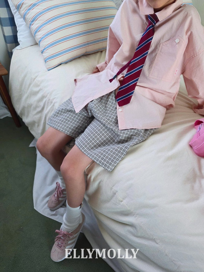 Ellymolly - Korean Children Fashion - #fashionkids - Day Fit Check Shorts - 10