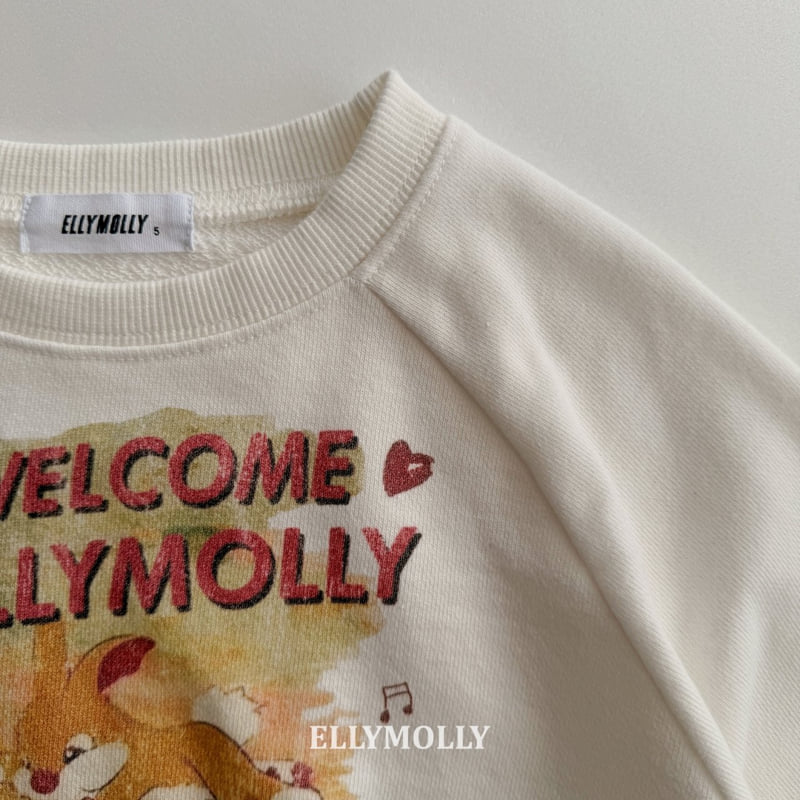 Ellymolly - Korean Children Fashion - #fashionkids - Welcome Rabbit Sweatshirt - 6